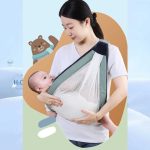 Newborn baby carrier (Green) - Image 4