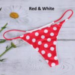 Thin strap thong Panty -Print - Image 9