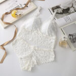 Code:bps13; Lace Flower bra penty set - Image 5