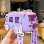 BabyBus water bottle [Purple color]