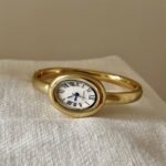 কোডঃ wL106gw; Bracelet oval shape watch - Image 2