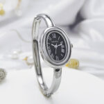 কোডঃ wL106sb; Bracelet oval shape watch - Image 2