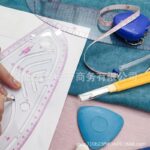 Clothing sewing 9-piece ruler - Image 6