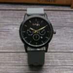 কোডঃ WL107g; Net Red Live ladies watch [Grey] - Image 2