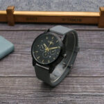 কোডঃ WL107g; Net Red Live ladies watch [Grey] - Image 3