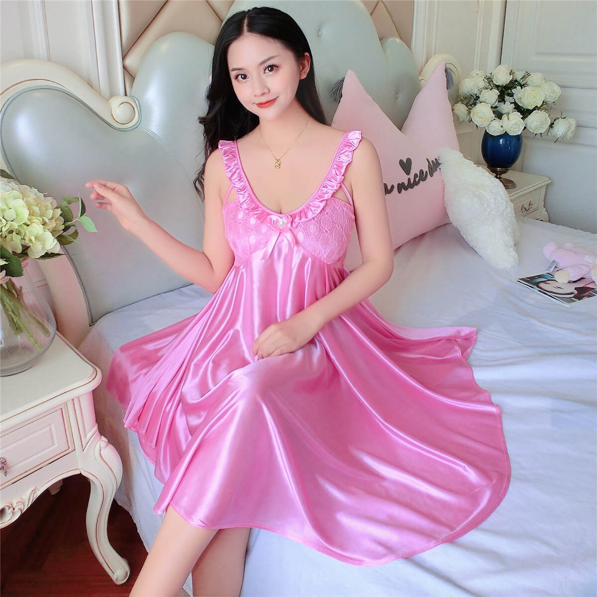 Perfect for home nightgown.p (1) কোডঃ Lin32p; Perfect for home nightgown - Image 1
