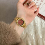 কোডঃ WL112gr; Bamboo joint women watch