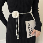 কোডঃ JAB18; Camellia waist chain