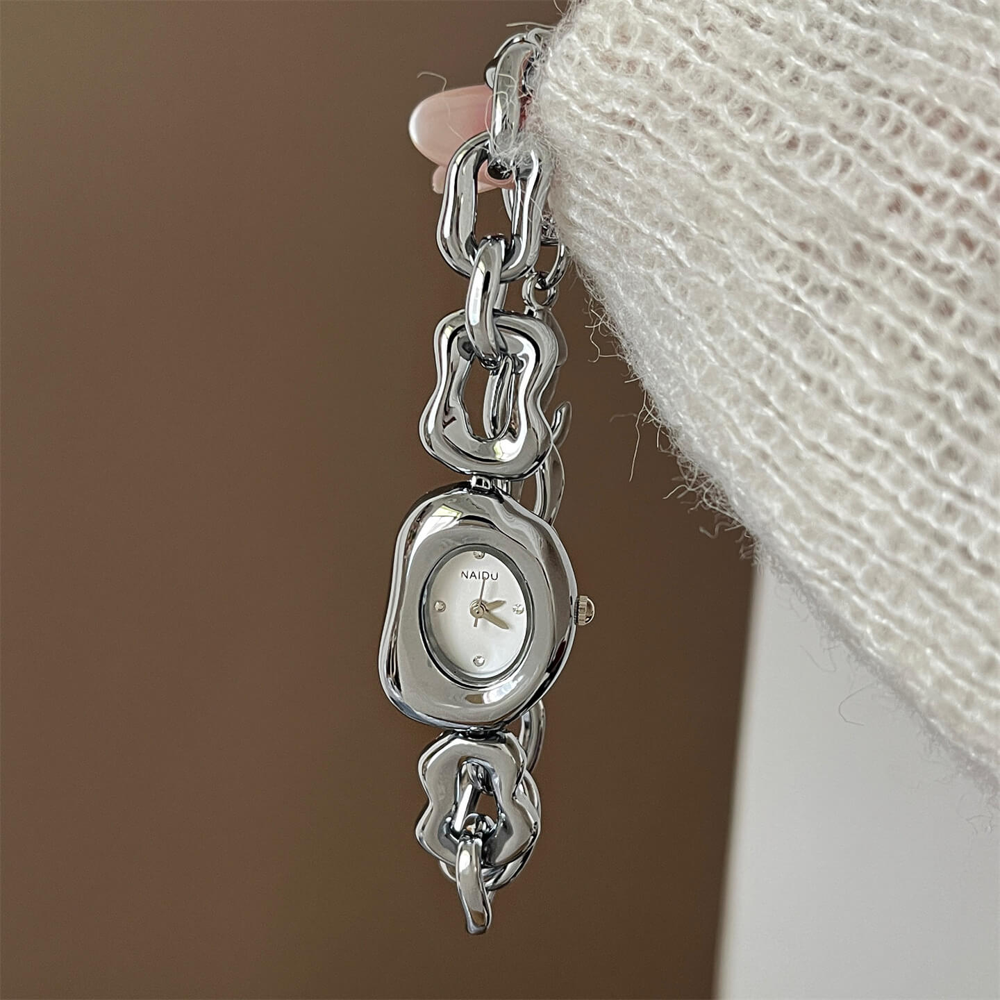 Cheese bracelet watch.sw.1 কোডঃ WL111sw; Cheese bracelet watch - Image 1