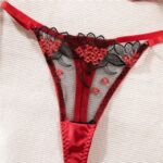 কোডঃ bbp36; Flower Intimates Bikini-2 - Image 2