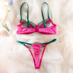 কোডঃ bbp35; Flower Intimates Bikini - Image 8