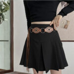 কোডঃ JAB19br; Retro ethnic style belt - Image 4