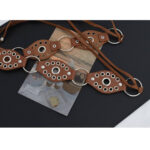 কোডঃ JAB19br; Retro ethnic style belt - Image 5