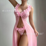 কোডঃ Lin34p; Floral pastoral nightgown set