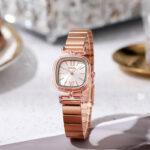 কোডঃ WL113rg; Rectangular HongKong watch