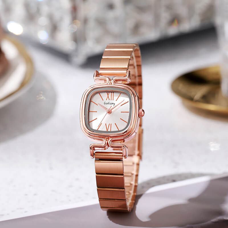 Rectangular HongKong watch.rg (2) কোডঃ WL113rg; Rectangular HongKong watch - Image 1