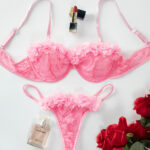 কোডঃ bbp38; Sweet lace lingerie - Image 4
