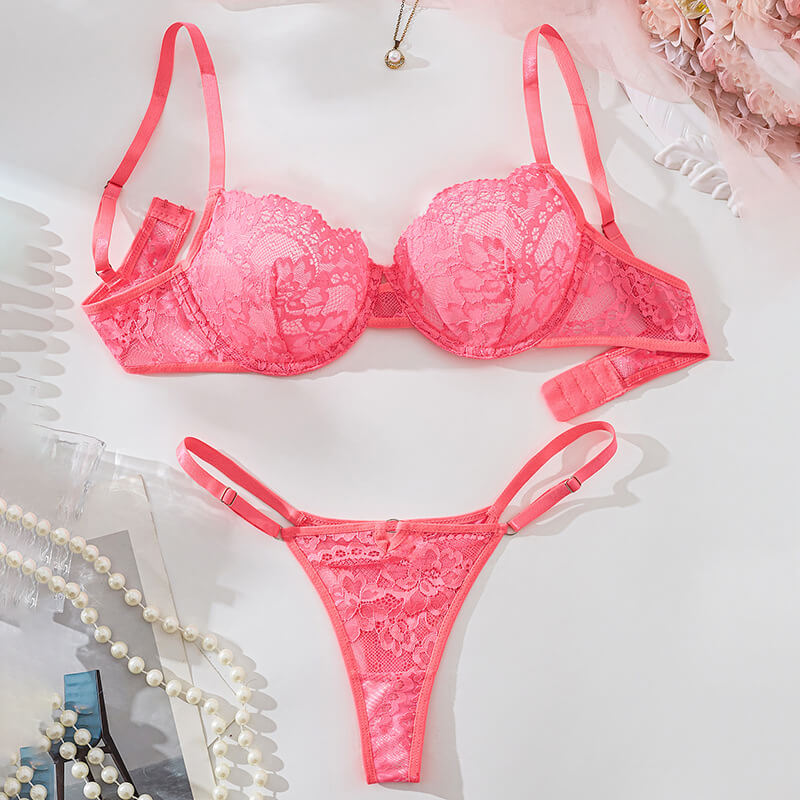 Transparent Hollow-out Lingerie (1) কোডঃ bbp39; Transparent Hollow-out Lingerie - Image 1