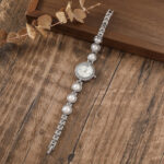 কোডঃ WL89so; Pearl Bracelet Watch [D] - Image 5