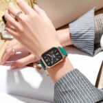 কোডঃ WL60gn;  Rectangular fashion watch
