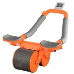 Automatic Rebound Ab Roller Wheel with Elbow Support, Timer, phone holder, and Dual-Wheel Design. - Image 7