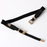 কোডঃ JAB28b; Carved Buckle Elastic Belt - Image 5