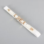 কোডঃ JAB28w; Carved Buckle Elastic Belt - Image 4