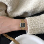 কোডঃ WL115gb; Fashionable net strap watch - Image 5