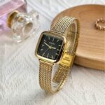 কোডঃ WL115gb; Fashionable net strap watch - Image 2