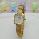 কোডঃ WL115gw; Fashionable net strap watch - Image 2